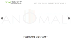 Desktop Screenshot of dominikboecker.com